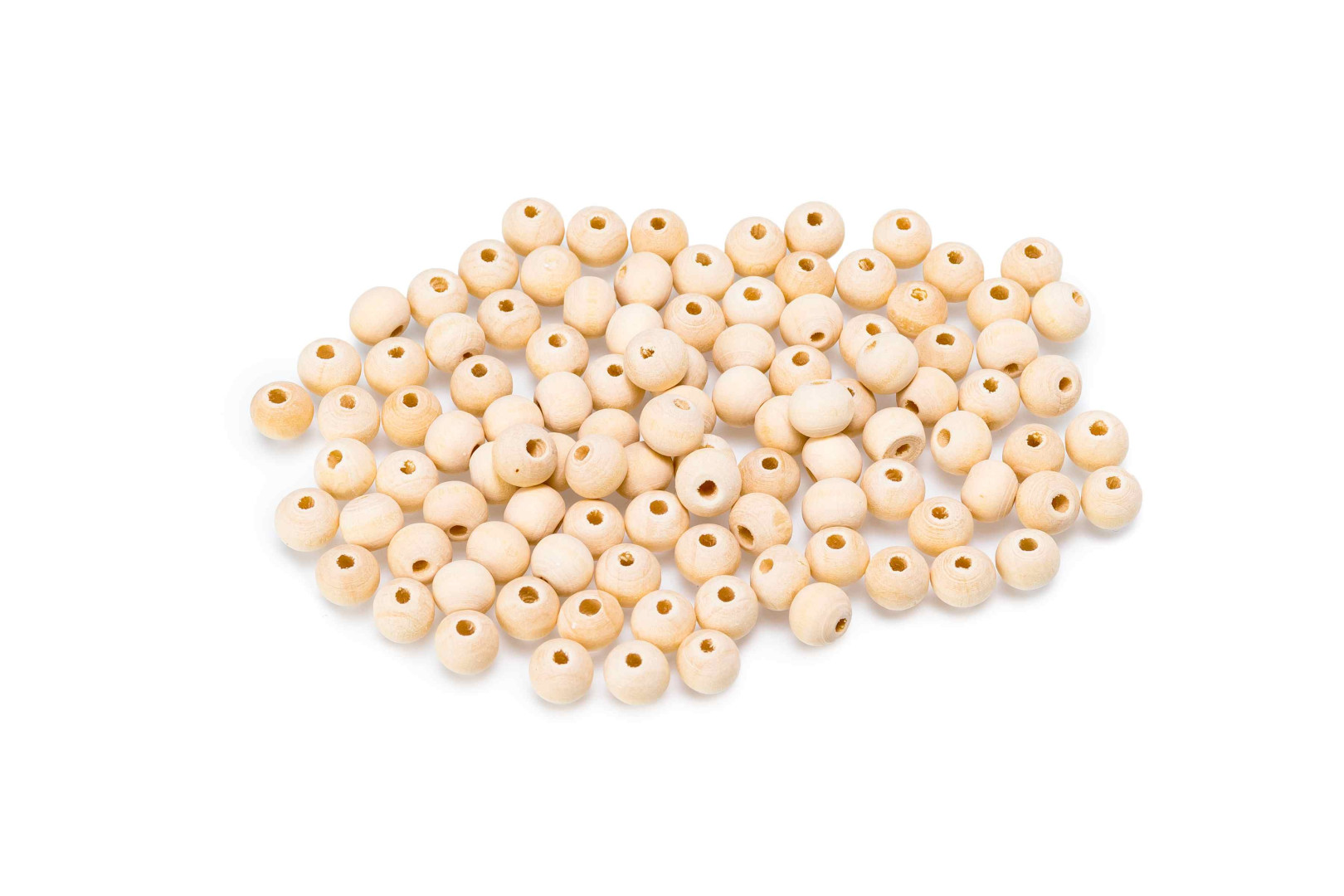 Koraliki drewniane naturalne KDN4 7mm Brewis